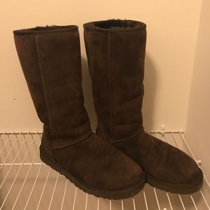 Dark Brown Tall Uggs